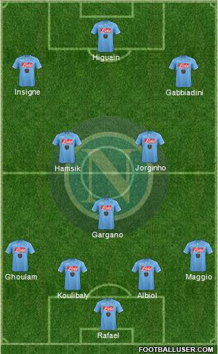 Napoli Formation 2015