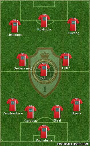 R Antwerp FC Formation 2015