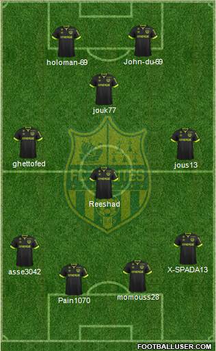 FC Nantes Formation 2015