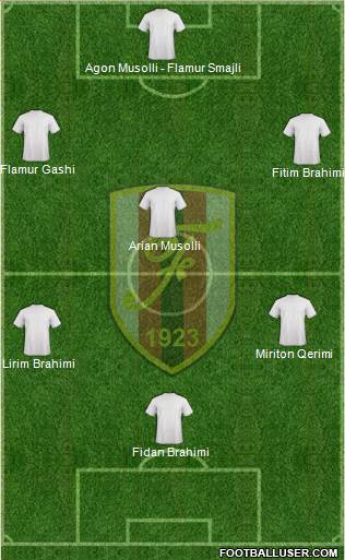 KS Flamurtari Vlorë Formation 2015