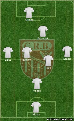 Chabab Riadhi Belouizdad 4-1-4-1 football formation