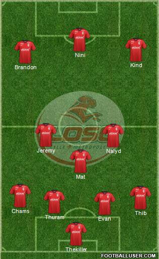 LOSC Lille Métropole Formation 2015