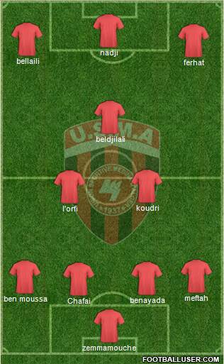 Union Sportive de la Médina d'Alger Formation 2015