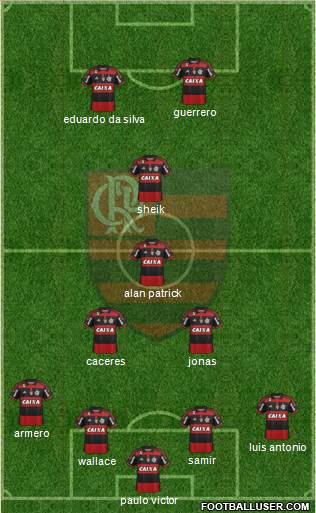 CR Flamengo Formation 2015