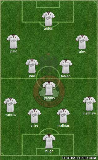 OGC Nice Côte d'Azur Formation 2015