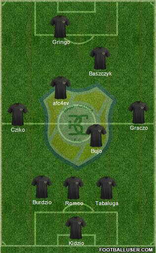 CD Itagüí Ditaires Formation 2015