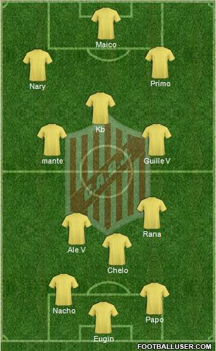 9 de Julio Formation 2015