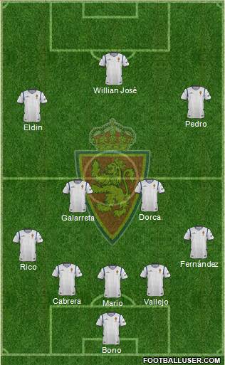 R. Zaragoza S.A.D. Formation 2015