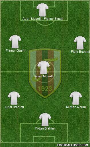 KS Flamurtari Vlorë Formation 2015