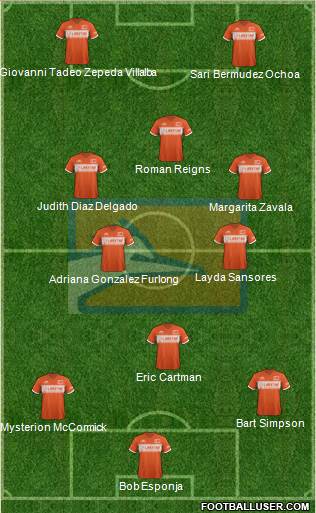 Club de Fútbol de la UAT Formation 2015