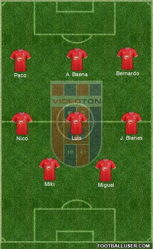 FC Fehérvár Formation 2015