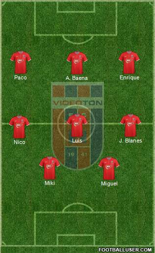 FC Fehérvár Formation 2015
