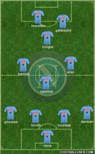 Napoli Formation 2015