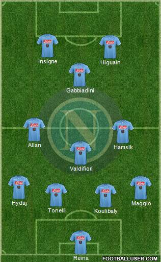 Napoli Formation 2015