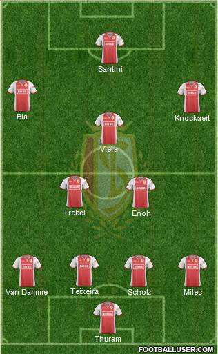 R Standard de Liège Formation 2015