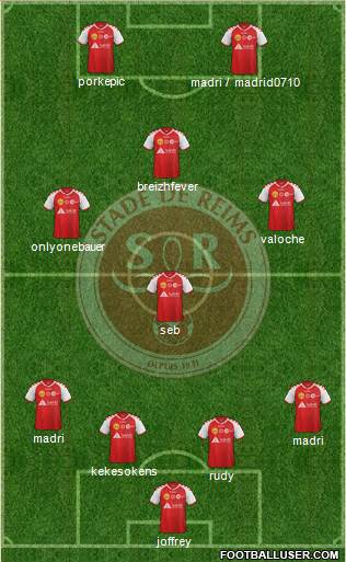 Stade de Reims Formation 2015