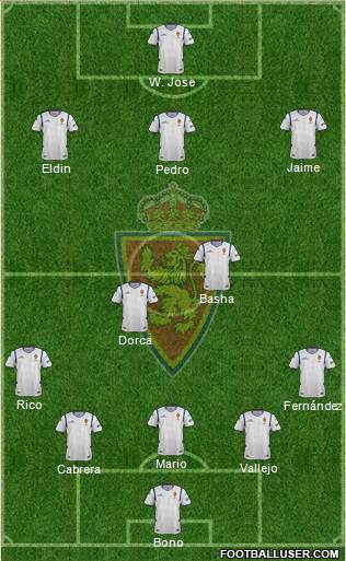 R. Zaragoza S.A.D. Formation 2015