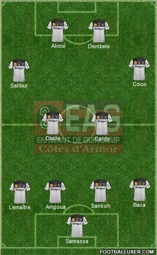 En Avant de Guingamp Formation 2015