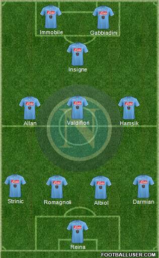 Napoli Formation 2015