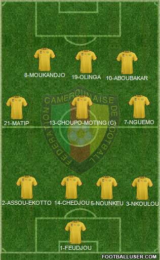 Cameroon Formation 2015