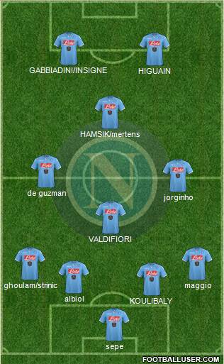 Napoli Formation 2015