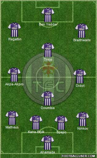 Toulouse Football Club Formation 2015