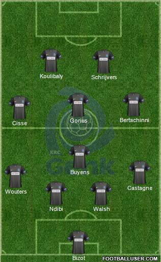 K Racing Club Genk Formation 2015