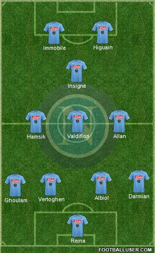 Napoli Formation 2015