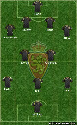 R. Zaragoza S.A.D. Formation 2015