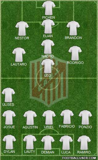 9 de Julio Formation 2015