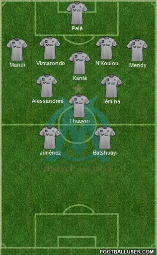 Olympique de Marseille Formation 2015
