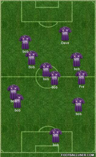 Perth Glory Formation 2015