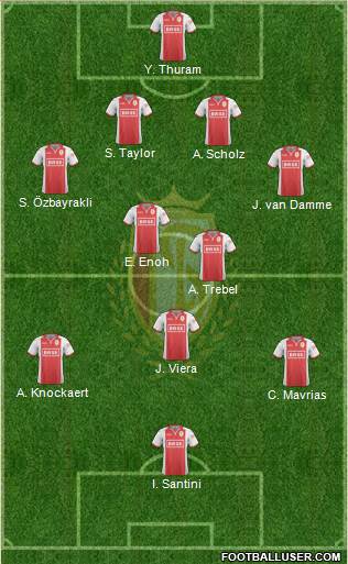 R Standard de Liège Formation 2015