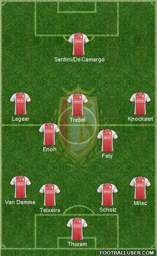 R Standard de Liège Formation 2015