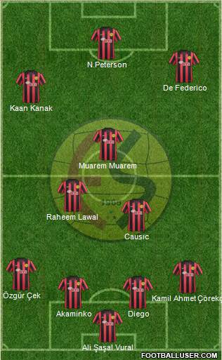 Eskisehirspor Formation 2015