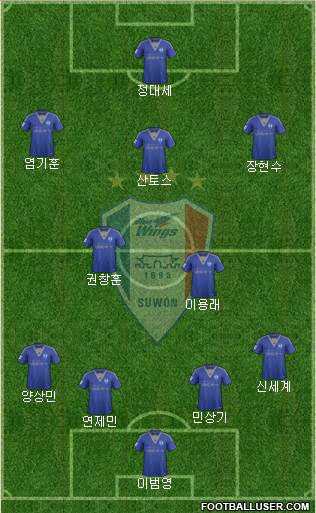 Suwon Samsung Blue Wings Formation 2015