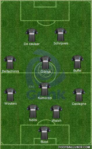 K Racing Club Genk Formation 2015