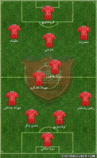 Persepolis Tehran Formation 2015