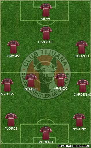 Xoloitzcuintles de Tijuana Formation 2015