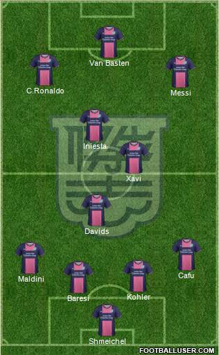 Kitchee Sports Club Formation 2015