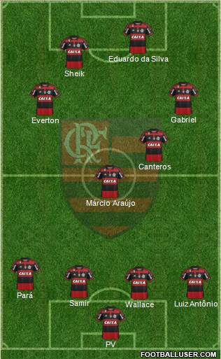 CR Flamengo Formation 2015