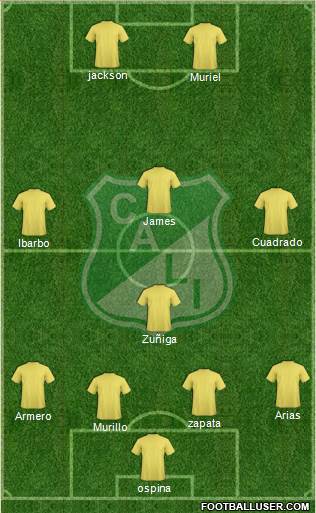 AC Deportivo Cali Formation 2015