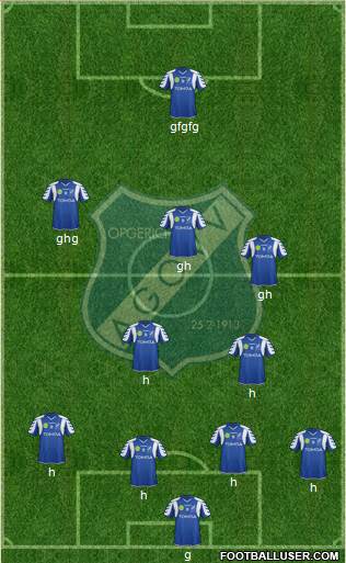 AGOVV Apeldoorn Formation 2015