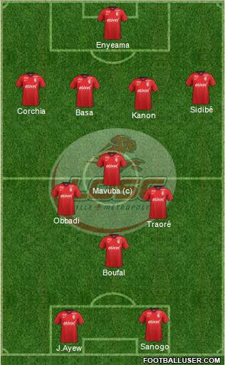 LOSC Lille Métropole Formation 2015