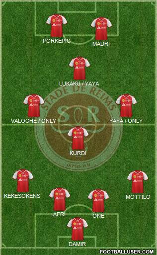 Stade de Reims Formation 2015