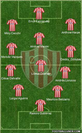 Unión de Santa Fe Formation 2015
