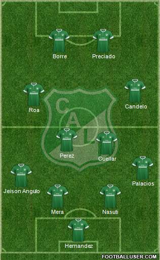 AC Deportivo Cali Formation 2015