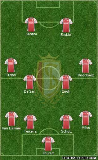 R Standard de Liège Formation 2015