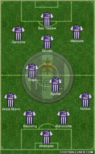 Toulouse Football Club Formation 2015