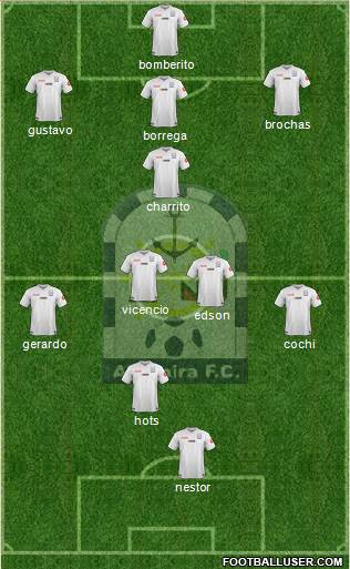 Club Altamira F.C. Formation 2015